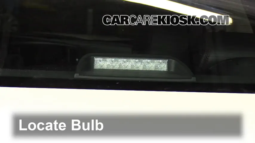 2013 Nissan Maxima SV 3.5L V6 Lights Center Brake Light (replace bulb)